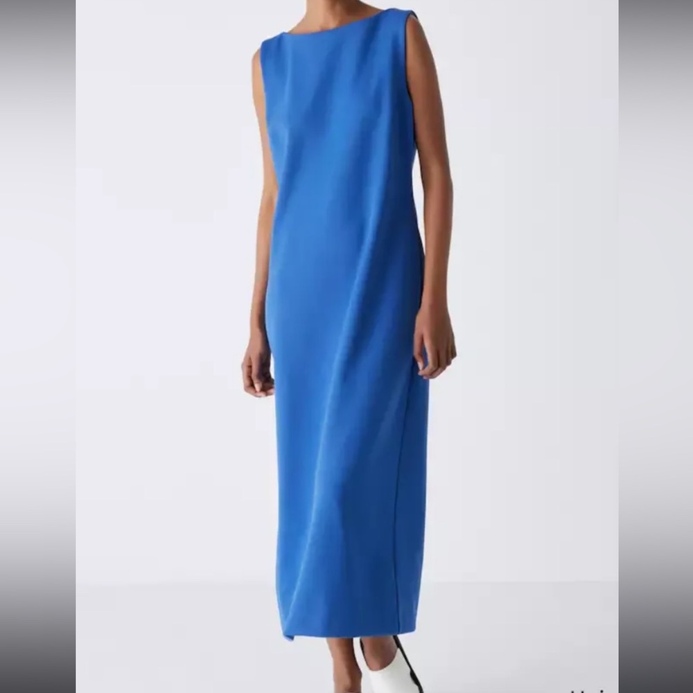 uniqlo C Crepe Jersey sleeveless dress